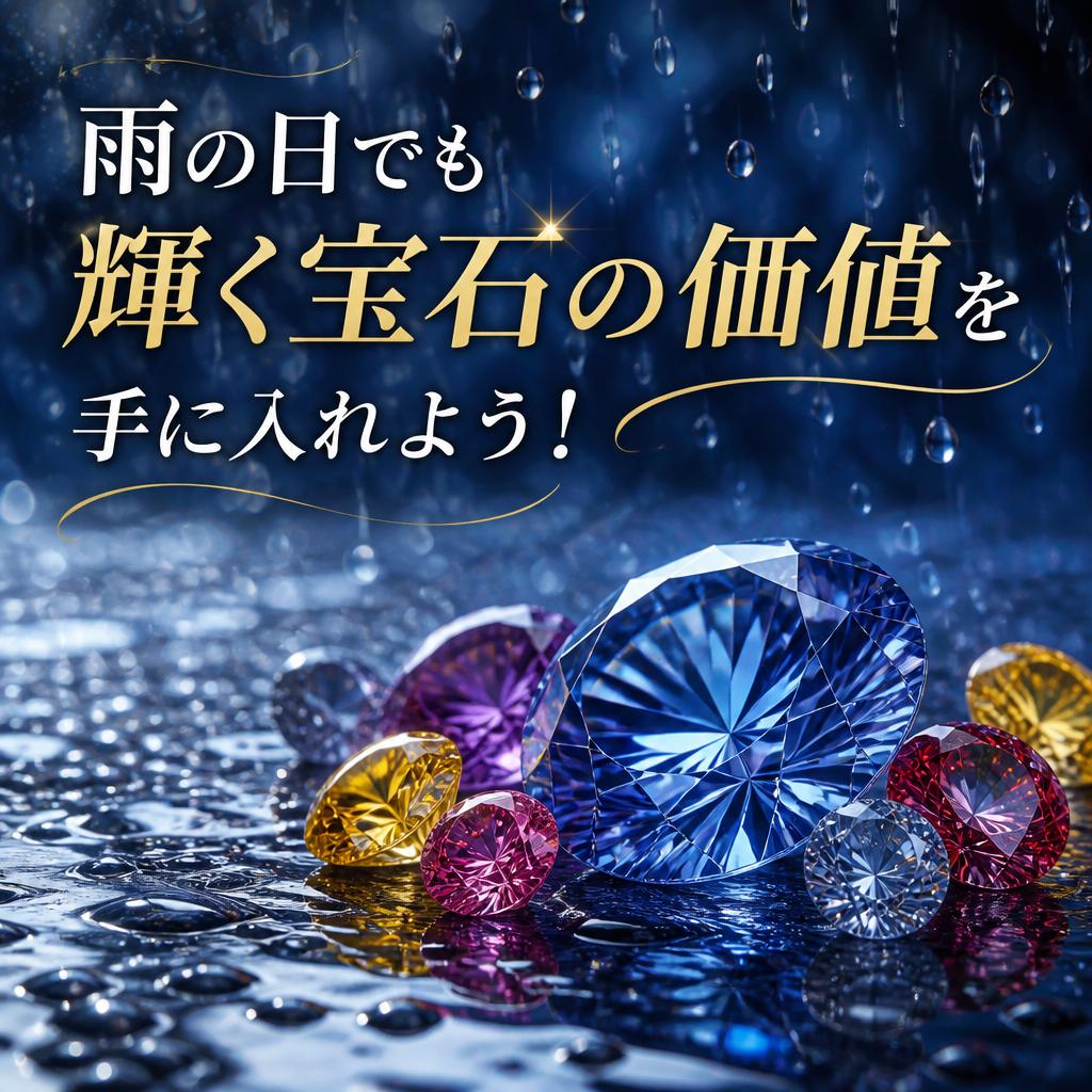 雨の日こそ、  眠っているお宝を高価買取！