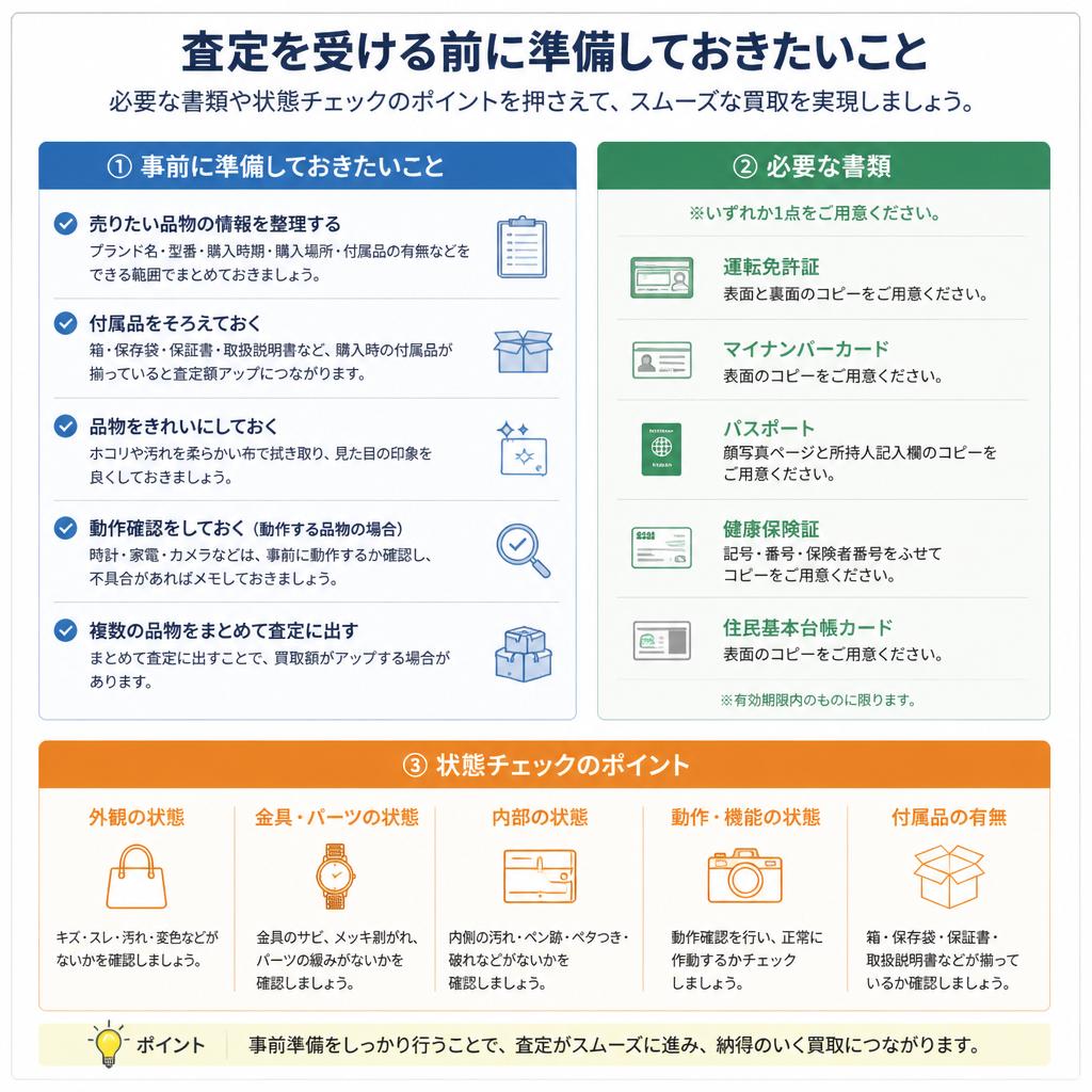 4. 賢い査定のための準備リスト