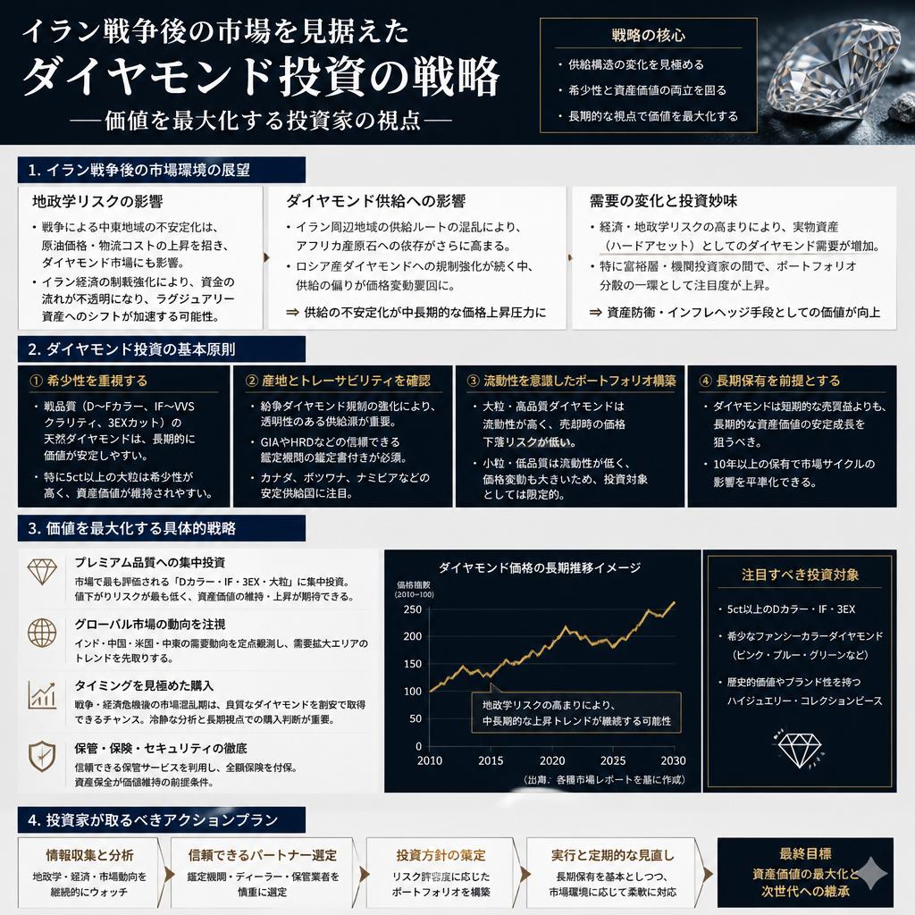 ダイヤモンド投資の新たな戦略