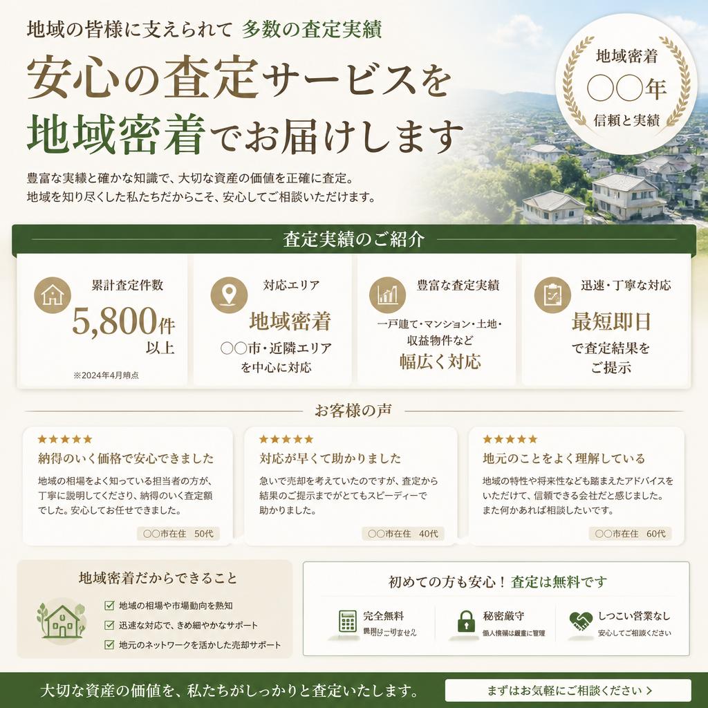 信頼と実績のあるサービス